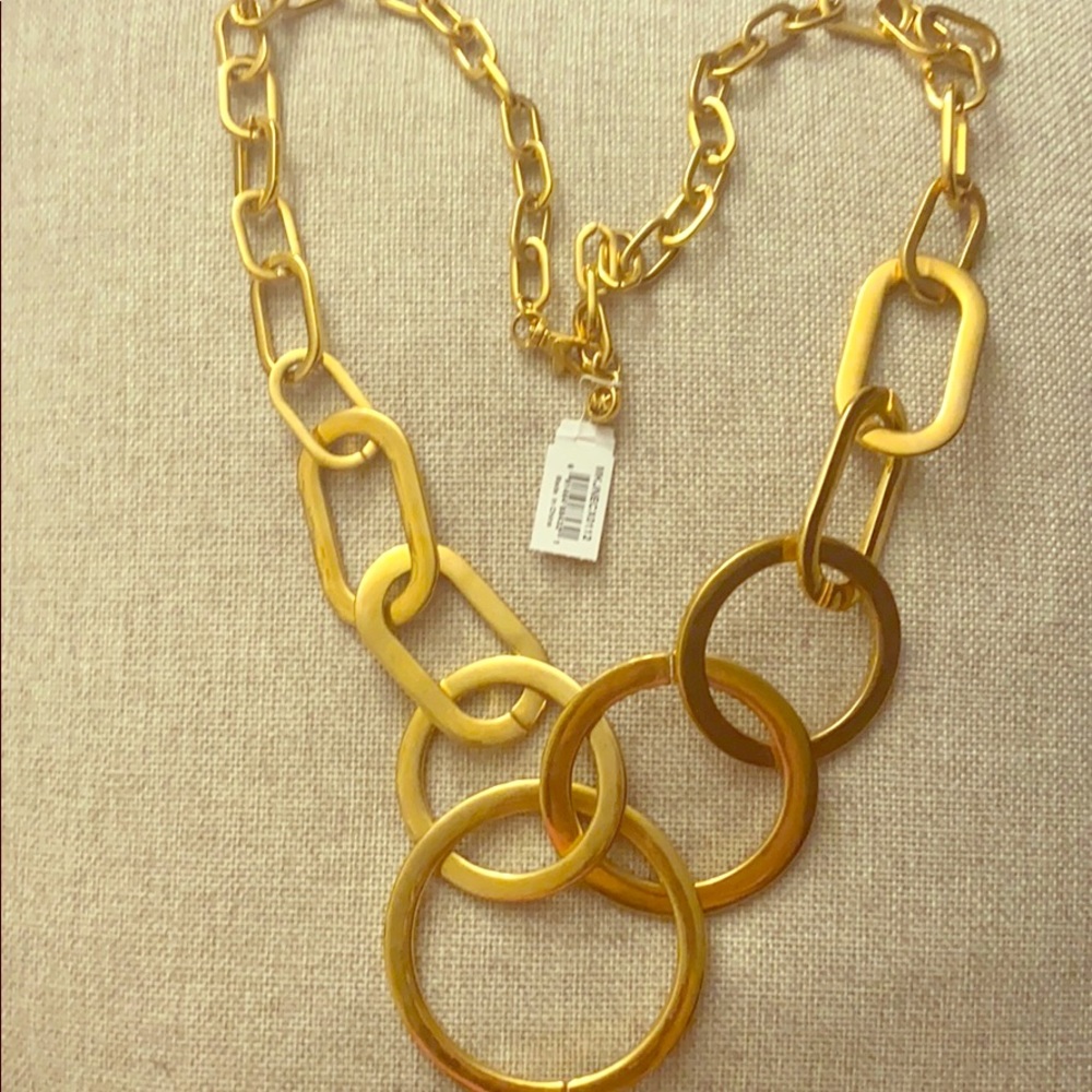 MK Gold Chain Necklace